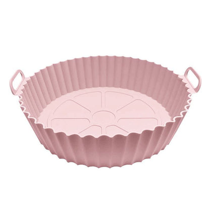 1/2pcs Air Fryer Silicone Pot; Reusable Air Fryer Liners; Silicone Air Fryer Basket; Food Safe Air Fryer Accessories - Renee Lane Company