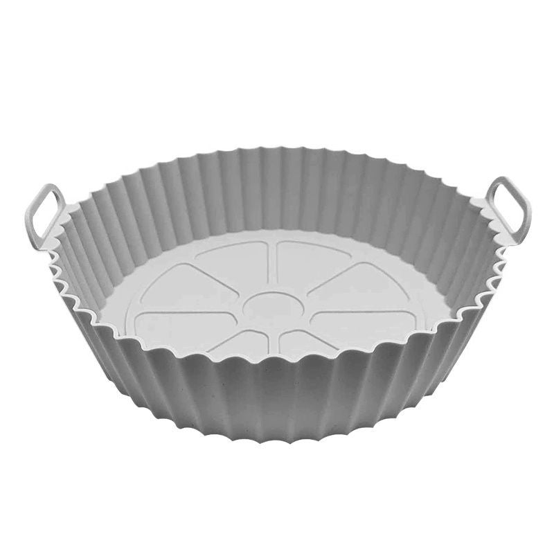 1/2pcs Air Fryer Silicone Pot; Reusable Air Fryer Liners; Silicone Air Fryer Basket; Food Safe Air Fryer Accessories - Renee Lane Company