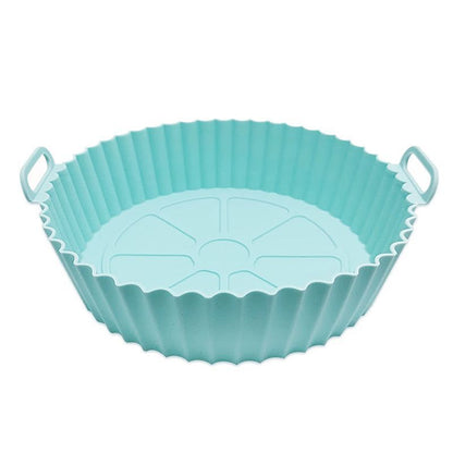 1/2pcs Air Fryer Silicone Pot; Reusable Air Fryer Liners; Silicone Air Fryer Basket; Food Safe Air Fryer Accessories - Renee Lane Company