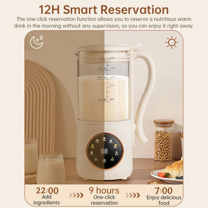 1.4L Nuts Milk Maker, Juicer and Soy Milk Machine with 16 Blades for Plant-Based Drinks, Oatmeal, Almond, Grains, and Beverages - Renee Lane Company