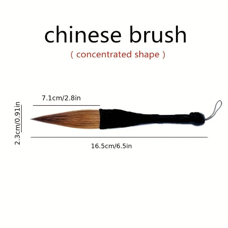 1 Brush Large Doubi Large Brush To Write Spring Festival Couplets Fu Character Couplet School Office Supplies - Renee Lane Company