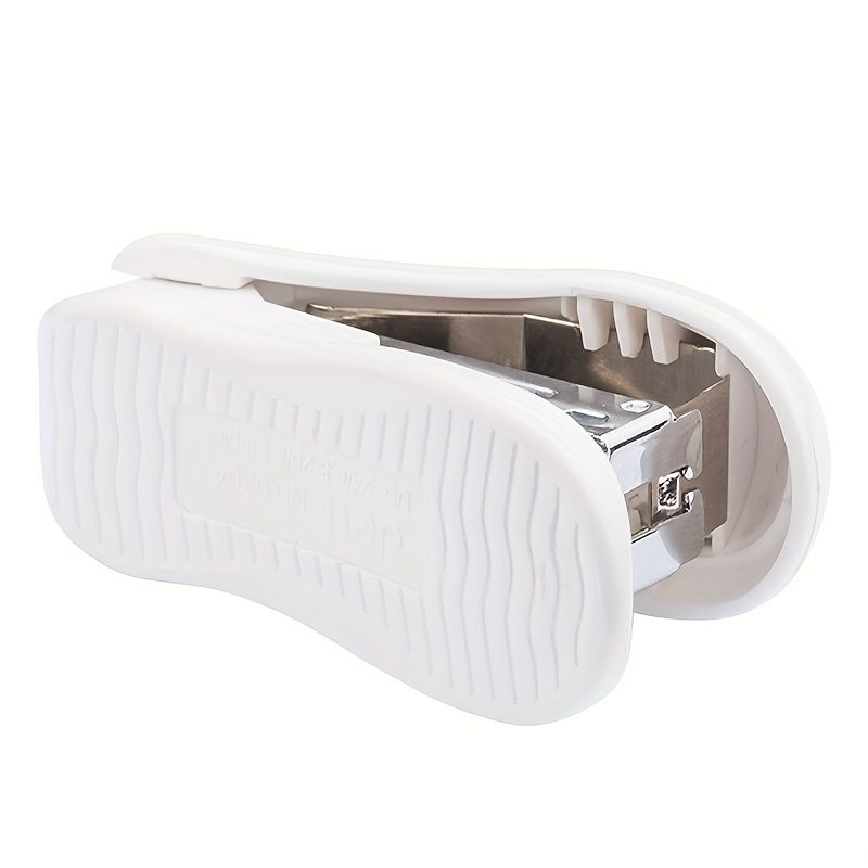 1 Piece Deli Compact Light Blue Stapler For 40 Staples And 12 Sheets Of Paper For Office, School, Booklet Or Book Binding - Renee Lane Company