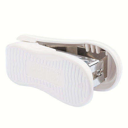 1 Piece Deli Compact Light Blue Stapler For 40 Staples And 12 Sheets Of Paper For Office, School, Booklet Or Book Binding - Renee Lane Company