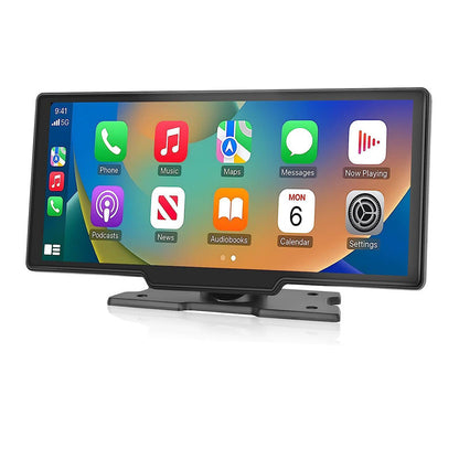 10.26-inch Portable Car Central Control Smart Screen with Wireless CarPlay, Android Auto, Bluetooth, and AHD Backup Camera - Renee Lane Company
