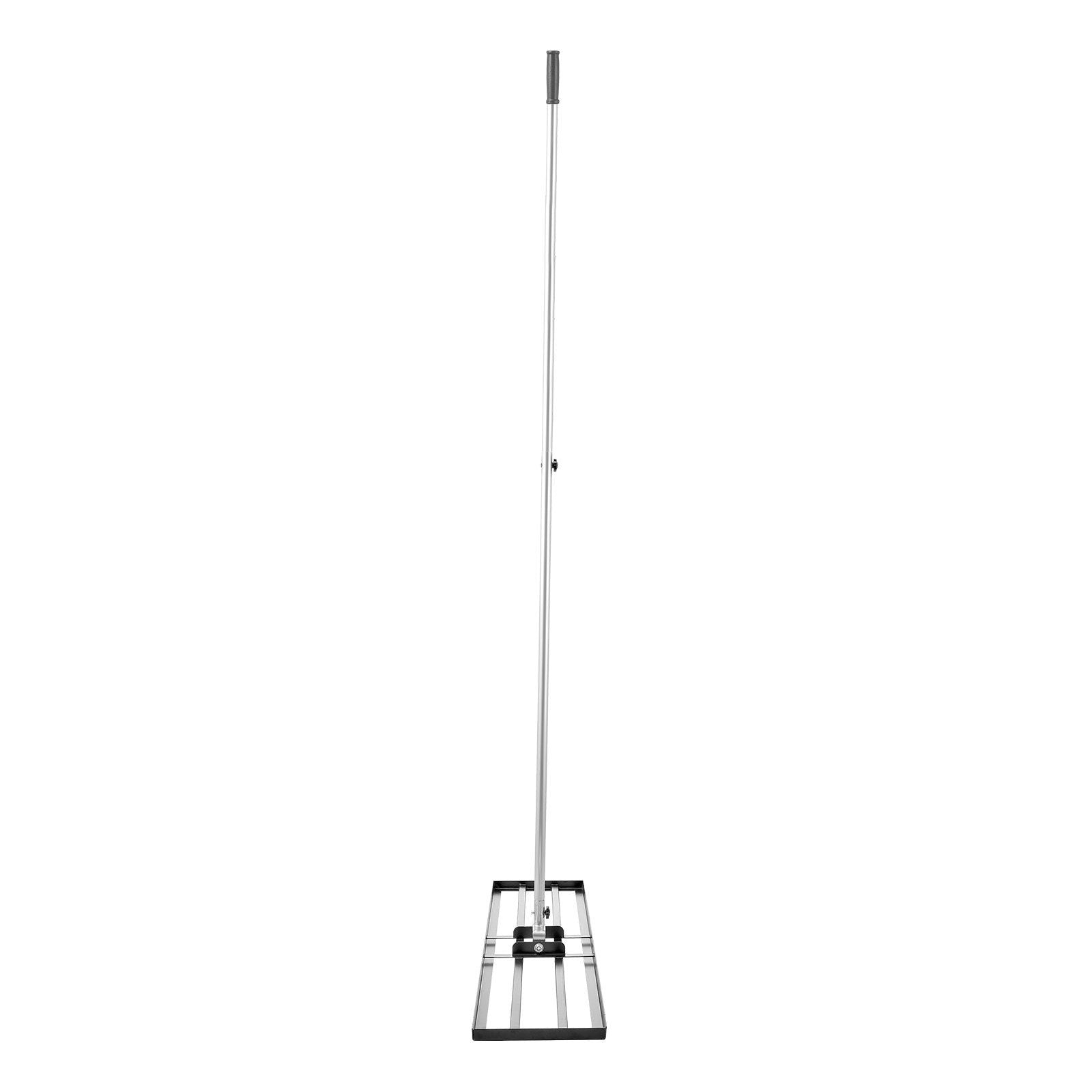 10x48in Lawn Leveling Rake Heavy Duty 83.9in Adjustable Handle for Yard & Garden - Renee Lane Company