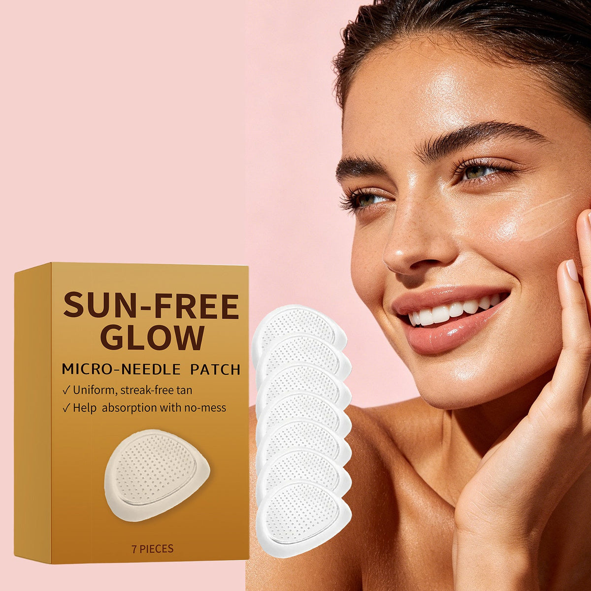 TriLightBeauty Body Tanning Microneedle Patch