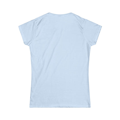 Unisex T-shirt in light blue, crew neck, short sleeves