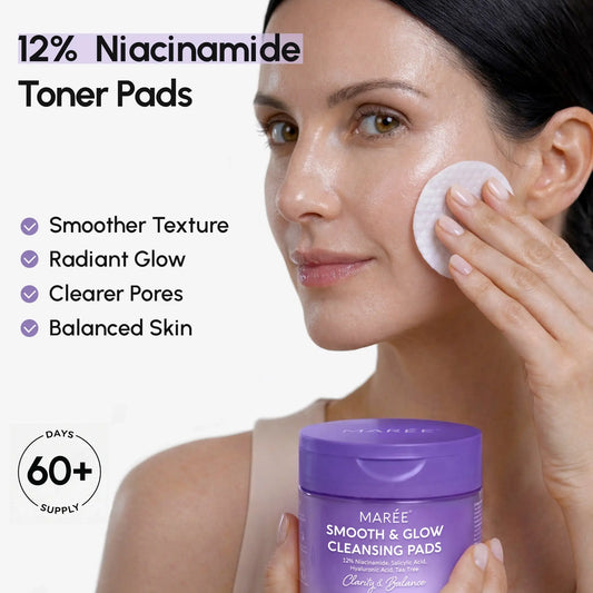 12% Niacinamide Smooth & Glow Pads - Renee Lane Company