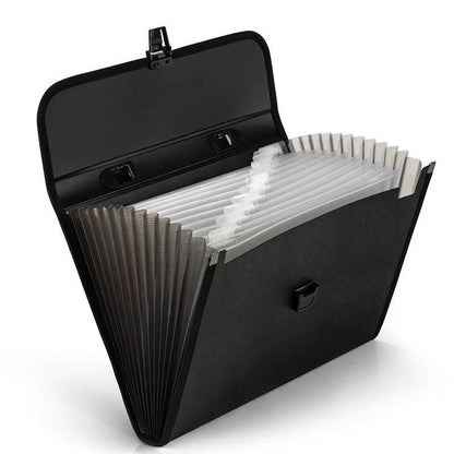 13-Grid A4 Multi-Layer Waterproof Office Handbag - Perfect for Organizing Your Documents & Data - Renee Lane Company