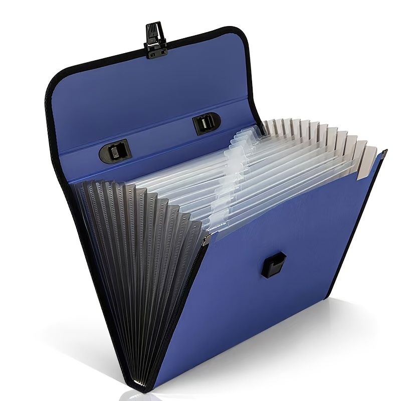 13-Grid A4 Multi-Layer Waterproof Office Handbag - Perfect for Organizing Your Documents & Data - Renee Lane Company