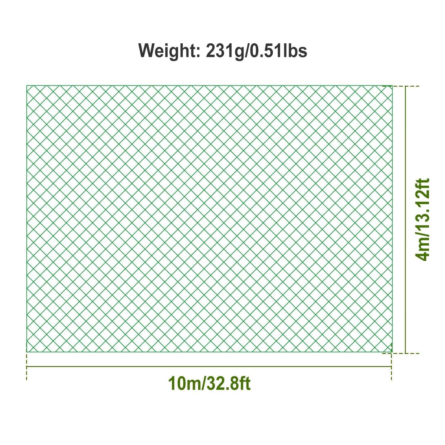 13 x 33ft Garden Netting Heavy Duty PE Anti Bird Netting Plants Fruits Tree Vegetables Protection Netting Net - Renee Lane Company