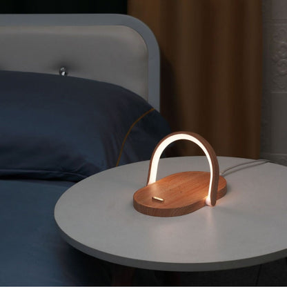 15W mobile phone wireless charger wireless charger multi-function wireless charger bedside lamp wireless charger night light - Renee Lane Company