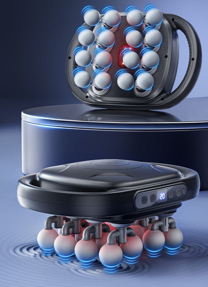 16-Head Muscle Massage Gun Deep Tissue Percussion Massager for Muscle Relaxation & Recovery - Renee Lane Company