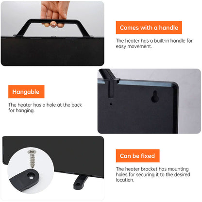 160W Thermostatic Heating Panel for Chicken Coop, 0-99°C Radiant Heater for Poultry Winter Farm - Renee Lane Company