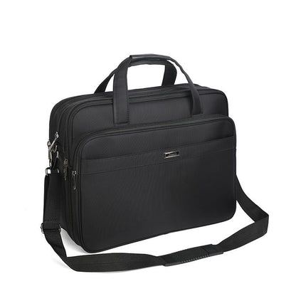 17.3 Inch Laptop Bag, Expandable Briefcase,Computer Bag Men Women,Laptop Shoulder Bag,Work Bag Business Travel Office (Black-17.3 Inch) - Renee Lane Company