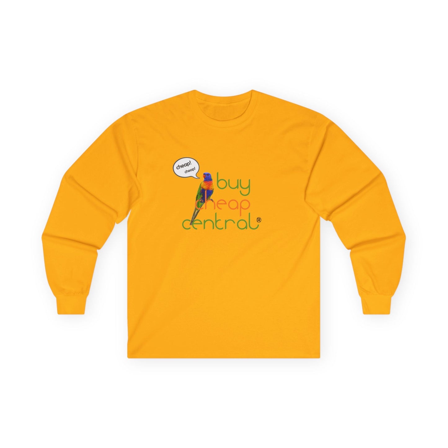 Unisex Long Sleeve Tee - Shop Black, Buy Cheap, Trendy Gift for Shoppers, Sustainable Fashion, Everyday Wear, Casual Style