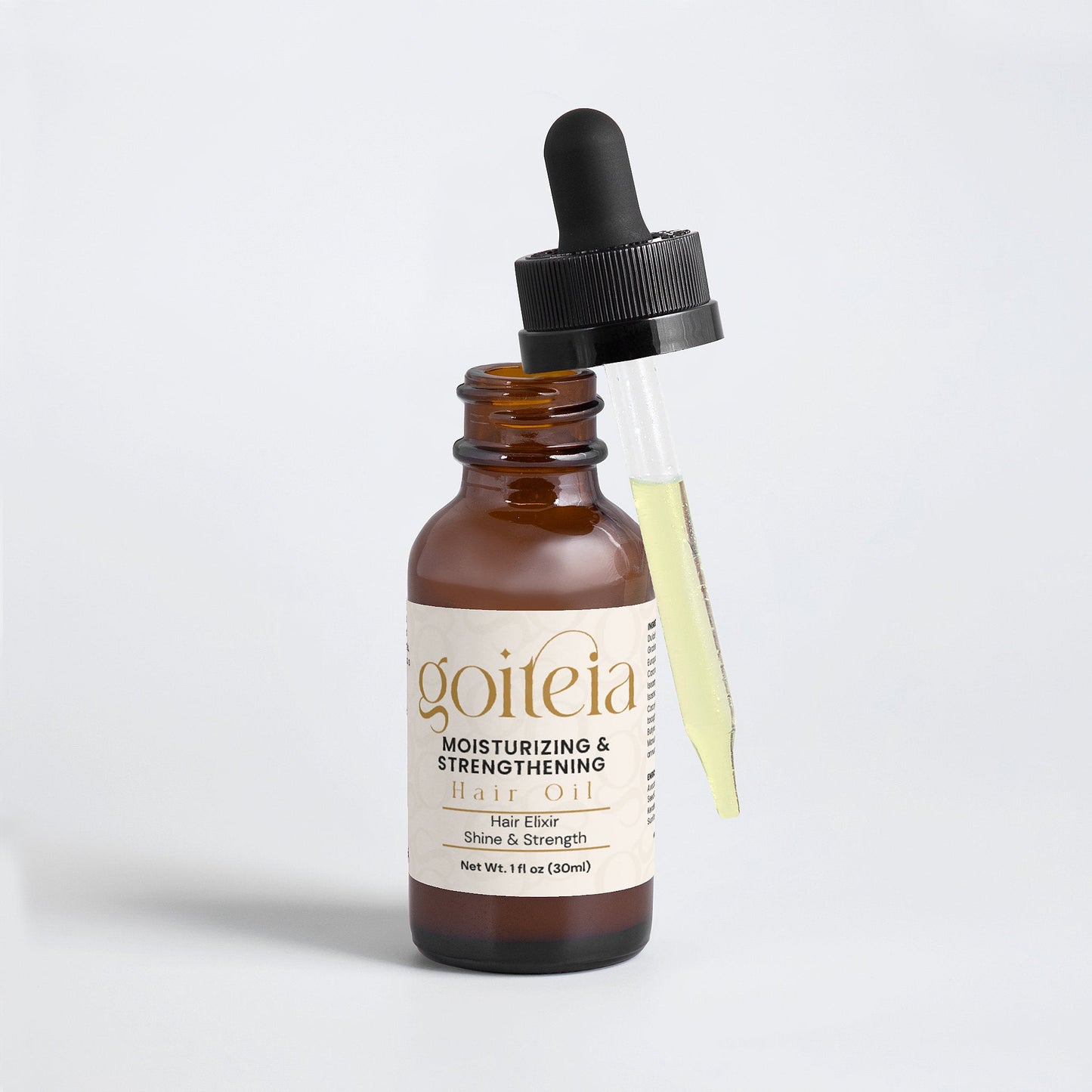 Goiteia Moisturizing and Strengthening Hair Oil (30ml) 1 fl oz