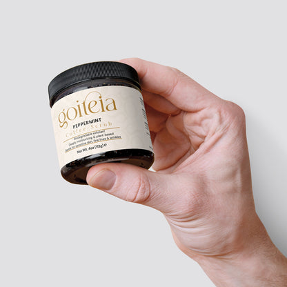 Goiteia Peppermint Coffee Scrub 4 oz (113g)