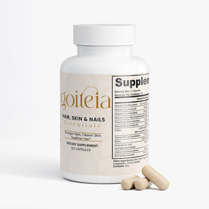Goiteia Hair, Skin and Nails Essentials 60 caps