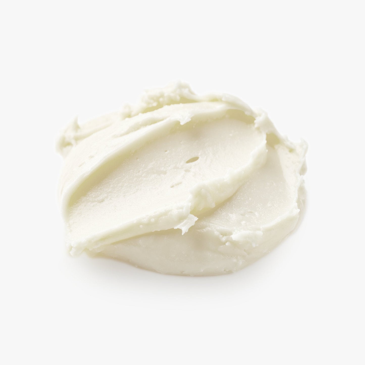 Tallow cream swatch with thick, smooth pale-cream texture