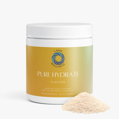 Skincare jar with gold label and beige powder on the surface