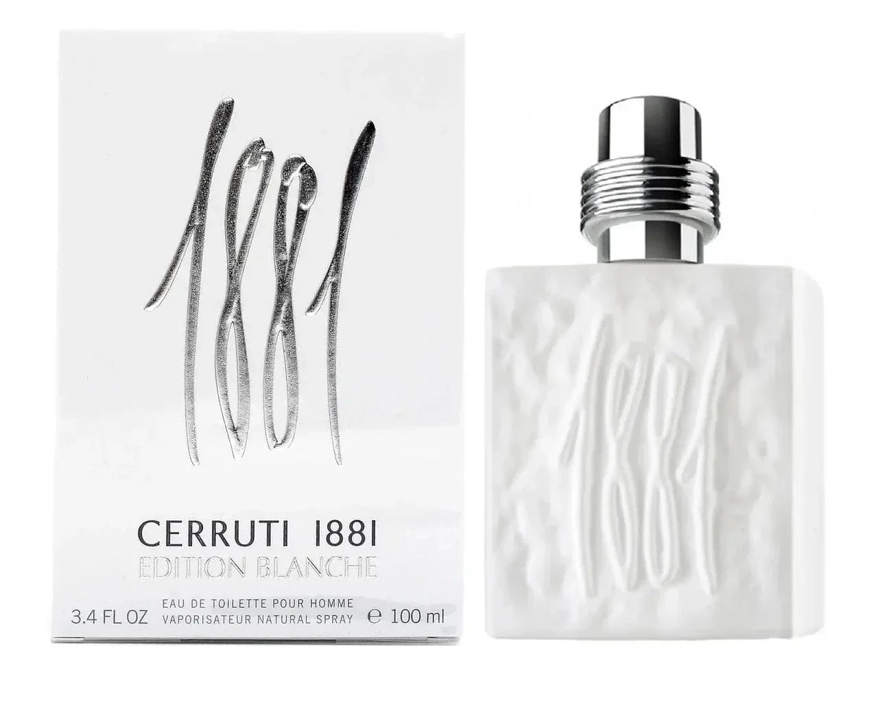 Eau de toilette spray gift set with box and bottle, 100 ml
