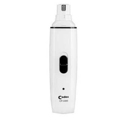 Electric pet nail grinder handle with cylindrical head