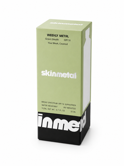 Weekly Metal Green Stealth SPF 51