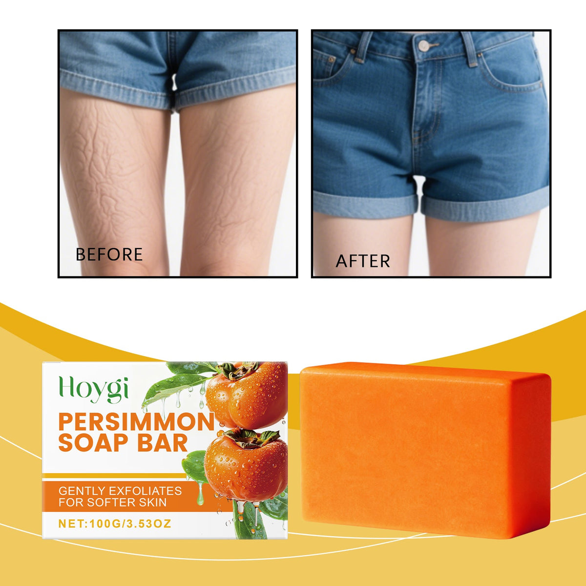Persimmon Moisturizing Bath Soap