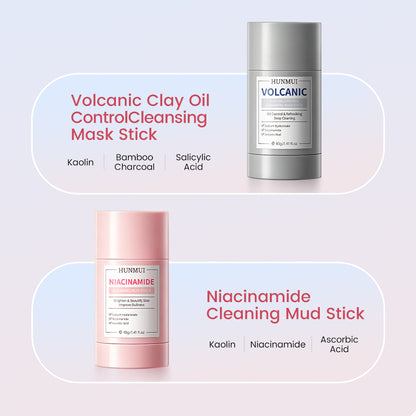 HUNMUI Volcanic Mud Cleansing Mud Mask Stick 40g