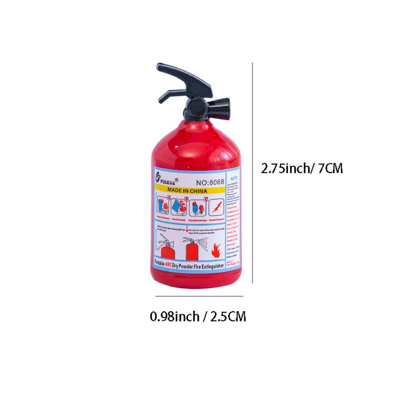 1pc/2pcs Fire Extinguisher Creative Single-hole Pencil Sharpener Manual Pen Sharpener Hand-shaking Pencil Sharpener - Renee Lane Company