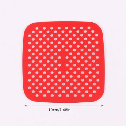 1pc 7.5in/8in/9in Air Fryer Liner Silicone Air Fryer Mat - Renee Lane Company