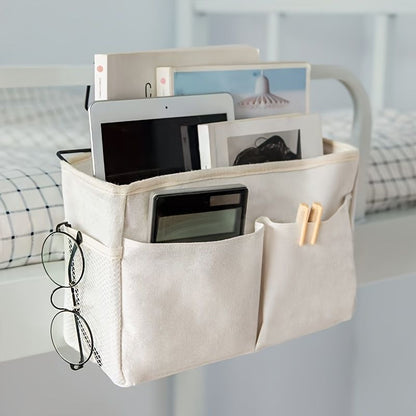 1pc Bedside Desktop Shelf Office Stationery Books Hanging Storage Bag - Renee Lane Company