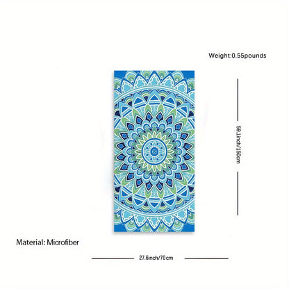 1pc Boho Sandproof Beach Towels, Vacation Beach Accessories, Fast Dry Beach Accessories, For Travel Swim Pool Yoga Camping, Bathroom Accessories - Renee Lane Company