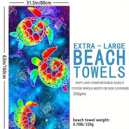 1pc Boho Sandproof Beach Towels, Vacation Beach Accessories, Fast Dry Beach Accessories, For Travel Swim Pool Yoga Camping, Bathroom Accessories - Renee Lane Company