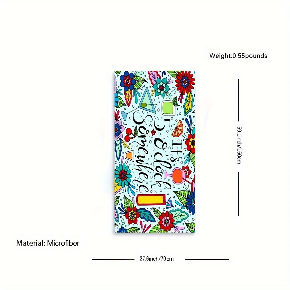1pc Boho Sandproof Beach Towels, Vacation Beach Accessories, Fast Dry Beach Accessories, For Travel Swim Pool Yoga Camping, Bathroom Accessories - Renee Lane Company