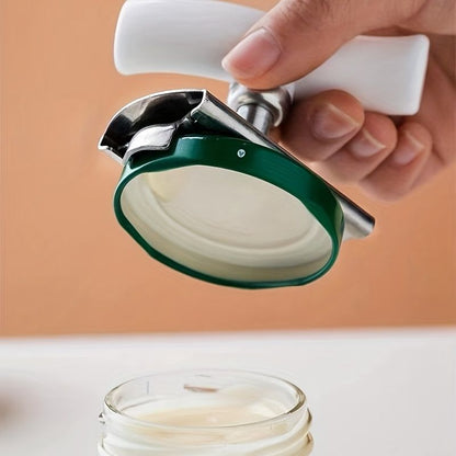 1pc, Can Opener, Multifunctional Can Opener, Glass Can Twist Cap Artifact, Adjustable Jar Opener, Stainless Steel Labor-saving Screw Bottle Opener, - Renee Lane Company