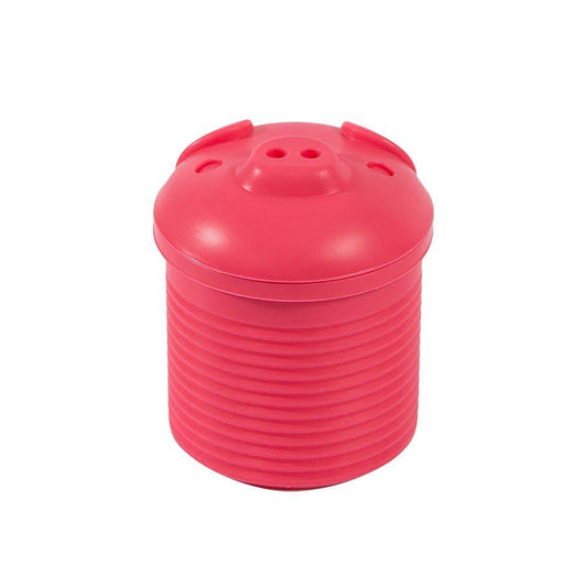 1pc, Cute Pig Silicone Grease Container with Filter Mesh - Perfect for Cooking Oil, Bacon Grease, and More - Kitchen Supplies - Renee Lane Company