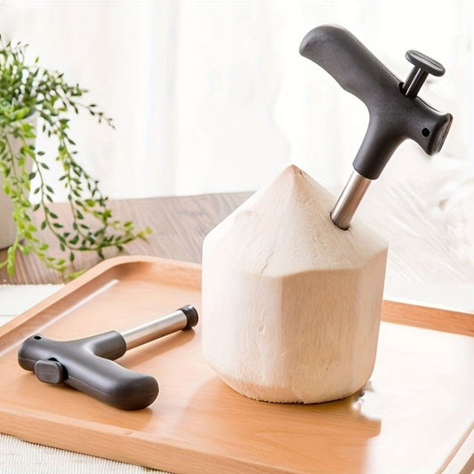 1pc Easy-to-Use Coconut Opener - Perfect for Opening Coconuts and Making Delicious Coconut Milk - Renee Lane Company
