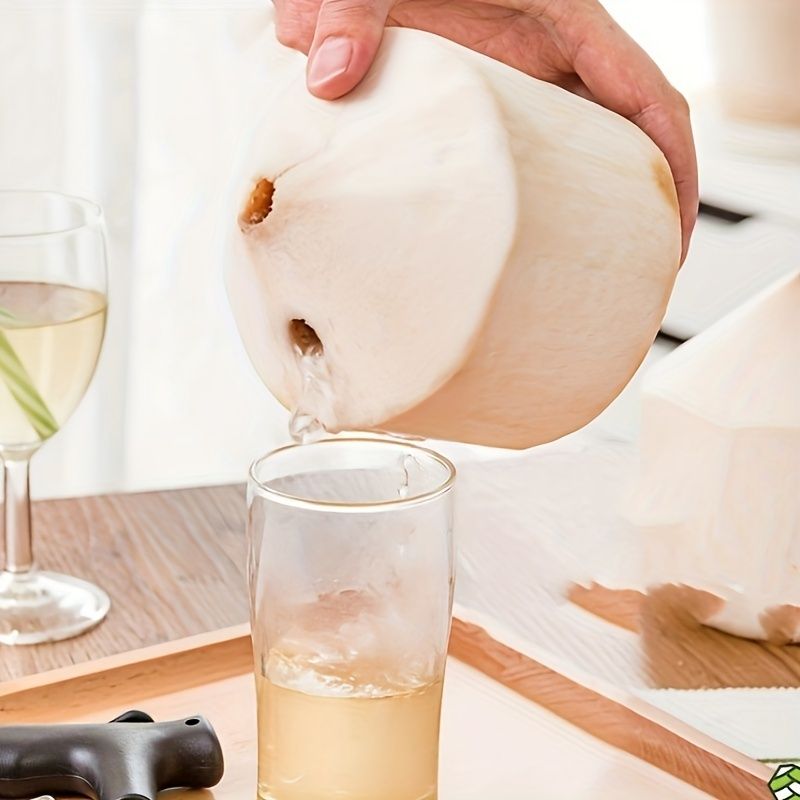 1pc Easy-to-Use Coconut Opener - Perfect for Opening Coconuts and Making Delicious Coconut Milk - Renee Lane Company