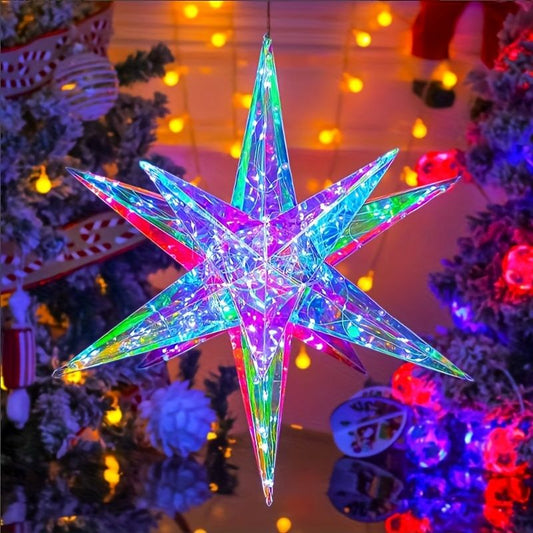 1pc Explosion Star Festival Lights Outdoor Decorative Lights Festival Party Decorative Lights Courtyard Festival Decorative Lights Colorful Lights Cool Play Lights - Renee Lane Company