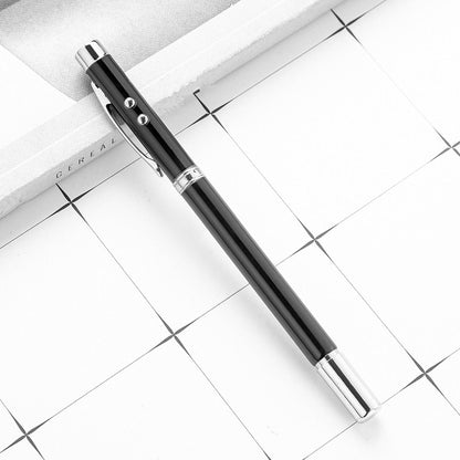 1pc Five In One Pointer Pen Retractable Pen Laser Infrared Laser Pointer PPT Electronic Pointer Pen 1.0mm Refill Black - Renee Lane Company
