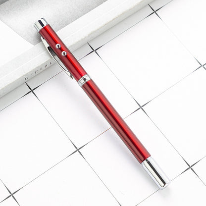 1pc Five In One Pointer Pen Retractable Pen Laser Infrared Laser Pointer PPT Electronic Pointer Pen 1.0mm Refill Black - Renee Lane Company