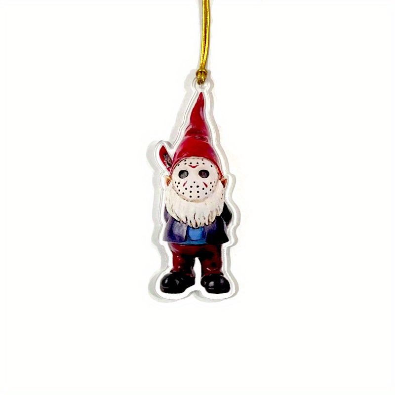 1pc Halloween Decor Horror Movie Character Sculpture Car Hanging Pendant Horror Decoration Funny Pendant Car Dwarf Pendant - Renee Lane Company