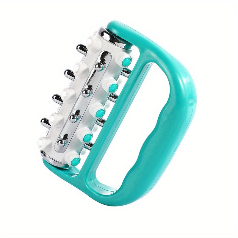 1pc Handheld Body Roller Massager, Roller Control Lifting Tools For Back, Ergonomic Handle Plastic Massager, Fascia Release And Muscle Massage Roller - Renee Lane Company