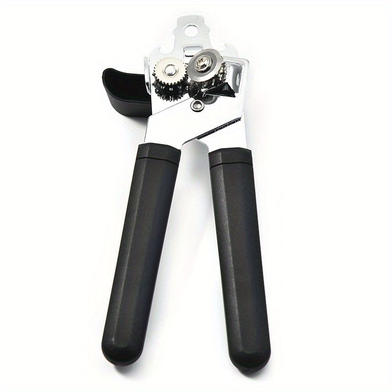1pc, Heavy Duty Stainless Steel Jar and Bottle Opener - Adjustable and Smooth Edge Manual Hand Held Can Opener for Easy Opening - Perfect for Kitchen and Back to School Supplies - Renee Lane Company