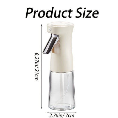 1pc Injector; Olive Oil Sprayer Bottle Spray; Glass Vinaigrette Sprayer Dispenser Bottle For Air Fryer; Cooking; Kitchen; Salad; Bake Frying; Grilling; Frying - Renee Lane Company