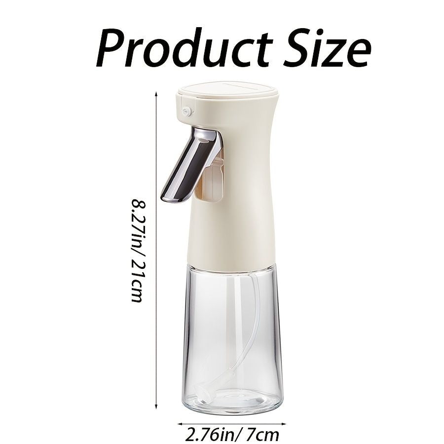 1pc Injector; Olive Oil Sprayer Bottle Spray; Glass Vinaigrette Sprayer Dispenser Bottle For Air Fryer; Cooking; Kitchen; Salad; Bake Frying; Grilling; Frying - Renee Lane Company
