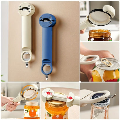 1pc, Jar Opener, Adjustable Bottle Opener For Weak Hands, Non-Slip Can Opener, Fridge Magnet For Senior Arthritis Fits 0.98-3.74inch Lids, Kitchen Accessaris, Back To School Supplies - Renee Lane Company