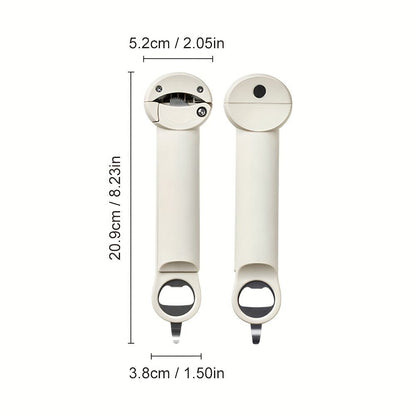 1pc, Jar Opener, Adjustable Bottle Opener For Weak Hands, Non-Slip Can Opener, Fridge Magnet For Senior Arthritis Fits 0.98-3.74inch Lids, Kitchen Accessaris, Back To School Supplies - Renee Lane Company